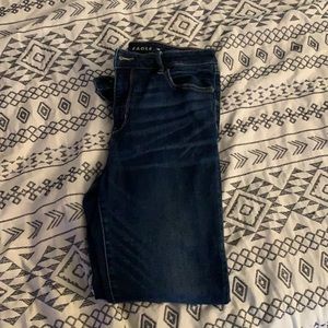 American eagle dark blue skinny jean